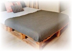 Uitgelezene pallets-bed-maken - Bouwtekeningen Pakket.nl WR-04