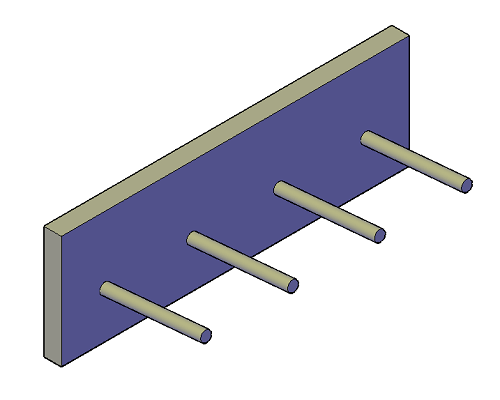 Bouwtekening voor een Slijpschijvenrek 