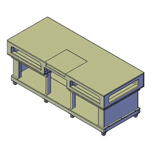 Werkbank bouwtekening