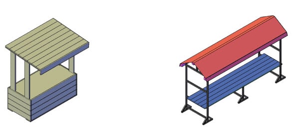 Bouwtekening voor een Marktkraam zelf maken